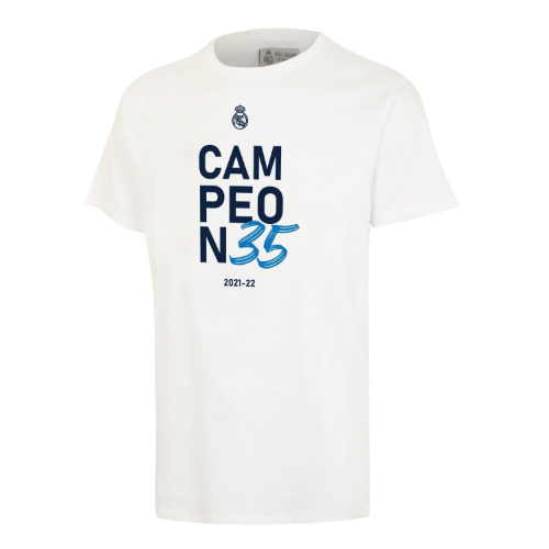 חולצת T ריאל מדריד -  Campeones 35 מהדורה מוגבלת!