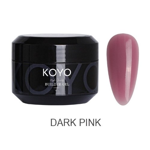 ג’ל בנייה 50 גרם KOYO - dark pink