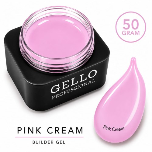 ג'ל בנייה 50 גרם - GELLO|PINK CREAM