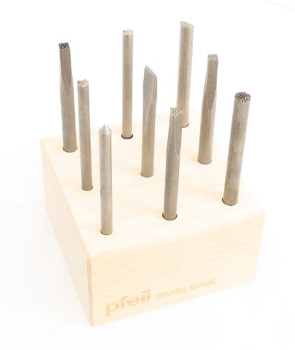 סט 9 פאנצ'ים/מרקעים pfeil