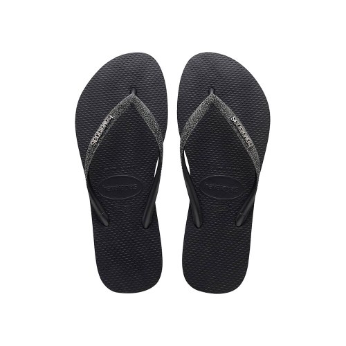 Havaianas  Slim Glitter II | הוויאנס נצנצים | שחור
