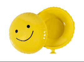 קופסת קרמיקה בלון סמיילי