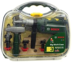 בוש סט מארז מקדחה עם אביזרים לילדים Klein Bosch Mini