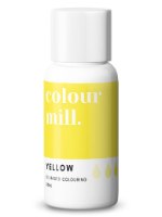 צבע מאכל ג'ל לשוקולד  Colour Mill Yellow  צהוב - כשר