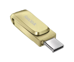 זכרון נייד SanDisk 512GB TYPE-C and Type-A Dual Drive Luxe