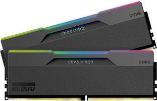 זיכרון לנייח – Klevv CRAS V RGB UDIMM DDR5 6000MT/s 32GB (2×16GB)