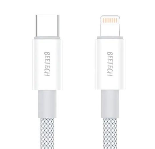 כבל שזור PD Lightning באורך 2 מטר מבית BeeTech