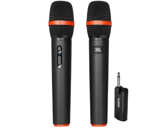 מיקרופונים אלחוטיים JBL Wireless Microphone – זוג מיקרופונים + מקלט