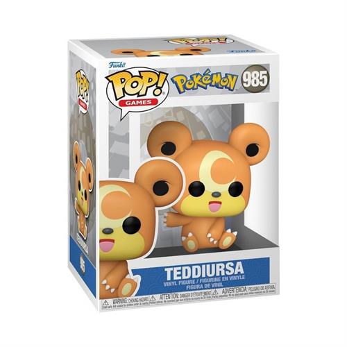 בובת פופ פוקימון טדיורסה - Funko Pop Pokemon Teddiursa