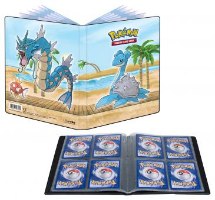 אלבום לקלפי פוקימון מעוצב 80 קלפים Pokemon TCG Gallery Series Seaside 4-Pocket Portfolio