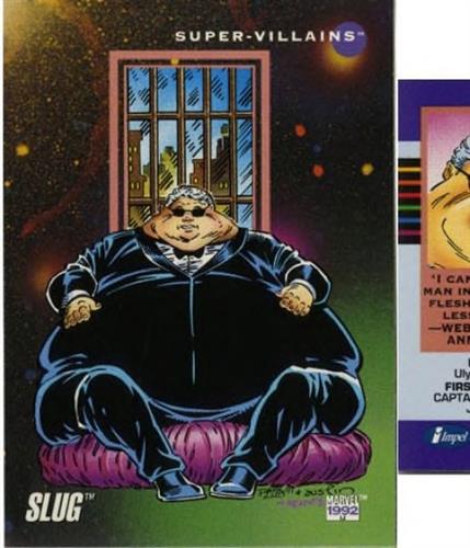 קלף בודד מארוול marvel - slug - Universe Series 3 - 136