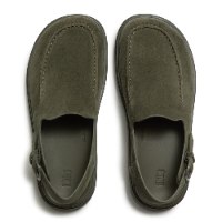 ג'ן FF מיול עם רצועה אחורית זית עמוק FITFLOP Gen-FF Mule With Back Strap פיטפלופ