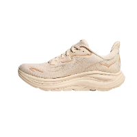 HOKA CLIFTON 10 נעלי ספורט נשים הוקה קליפטון 10 בצבע וניל/לבנה | רוחב לבחירה