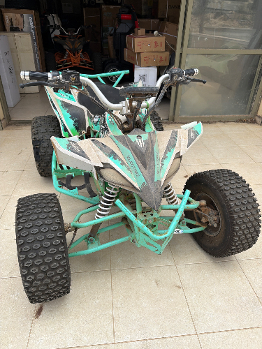 טרקטורון חשמלי 48v טייגר 11 משומש** צבע ירוק - TIGER MOTORS
