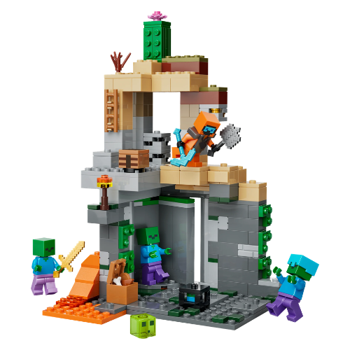 לגו מיינקראפט מאורת הזומבים 21587 LEGO Minecraft Zombie Dungeon