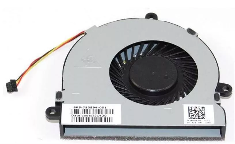 תיקון מחשב נייד מתחמם - החלפת מאוורר HP 15-G HP 240 G3 250 GB Laptop Cooling Fan 753894-001