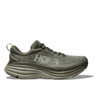 HOKA Bondi 8 נעלי ספורט גברים הוקה בונדי 8 בצבע שחור צפחה/שעורה | HOKA