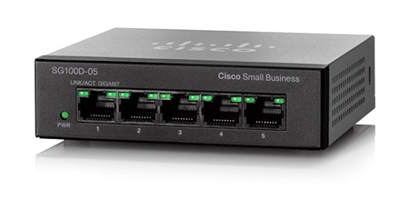 סוויץ' CISCO CBS110-5T-D-EU 5 Port SOHO Switch 1G