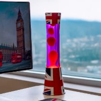 מנורת לבה דגל בריטניה British Flag - מארז לא מושלם
