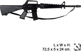 רובה פיקות קומנדו יוקרתי מברזל - GONHER COMMAND M118 70cm