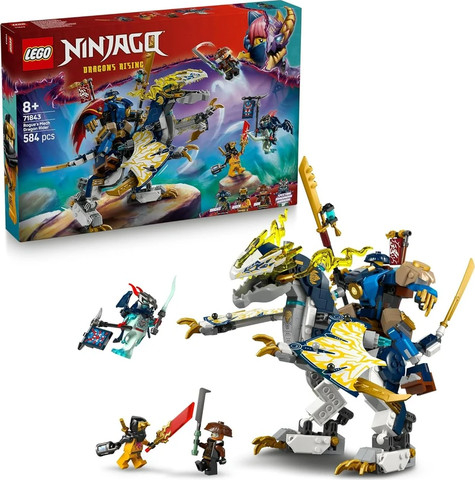 לגו נינג'גו רובוט רוכב דרקון של רוג - 71843 Lego