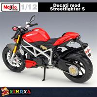 מאיסטו - דגם אופנוע דוקאטי סטריט פייטר אס - Maisto Ducati Streetfighter S 1:12