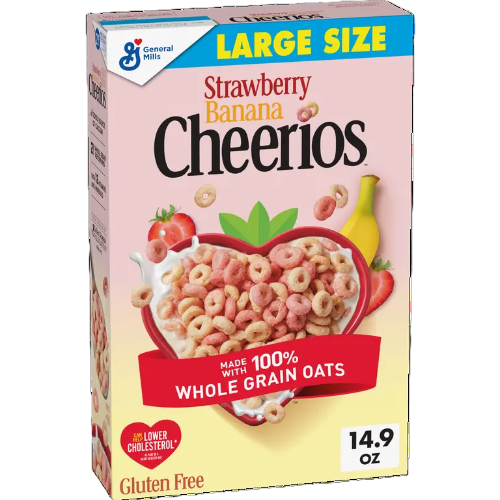 דגני בוקר תות בננה ללא גלוטן 317 גרם - Cheerios