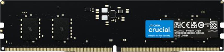 זיכרון Crucial 64GB DDR5 5600MHz UDIMM CL46 למחשב נייח