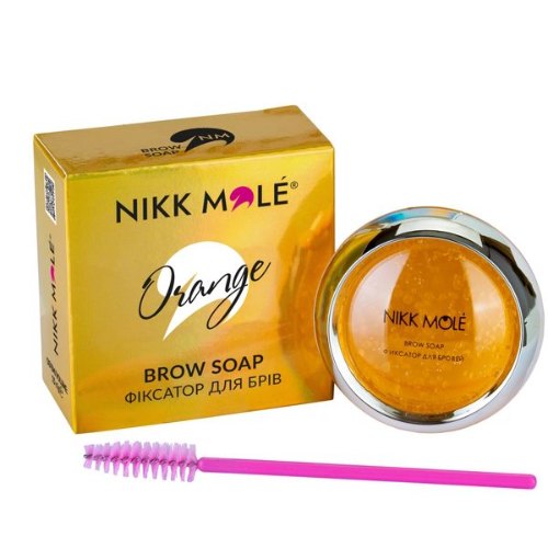 Nikk Mole Brow Soap – סבון לקיבוע גבות (Orange)