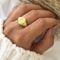 טבעת ליזה - גולד