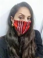 מסכת RED STRIPES