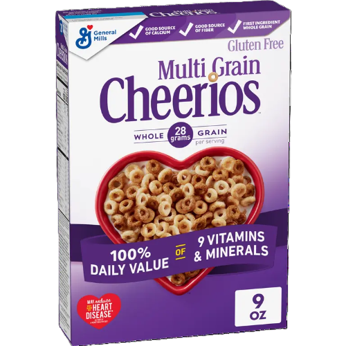 דגני בוקר מולטיגריין ללא גלוטן 340 גרם - Cheerios