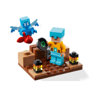 לגו - מיינקראפט מוצב החרב - Lego Mincraft 21244