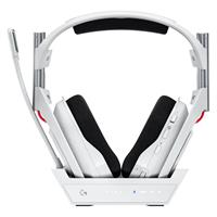 אוזניות קשת אלחוטיות לגיימינג Logitech ASTRO A50 (Gen5) LIGHTSPEED צבע לבן