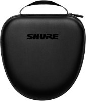 אוזניות אלחוטיות עם סינון רעשים אקטיבי Shure AONIC 50 Gen 2 black – מארז קשיח שחור סגור עם רוכסן ולולאת נשיאה