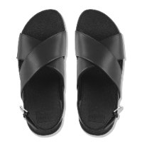 סנדלי לולו קרוס שחור פיטפלופ FITFLOP