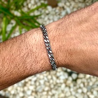 Cono Bracelet Silver 6mm