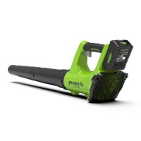 מפוח עלים נטען + סוללת 4 אמפר ומטען מהיר - GREENWORKS 99506-1-1 24V