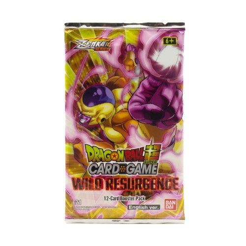 קלפי דרגון בול חבילת בוסטר Dragon Ball Super: Wild Resurgence B21 Booster Pack