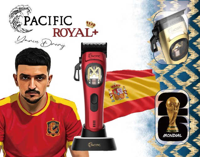 מכונת תספורת Pacific Royal+ R4 ספרד