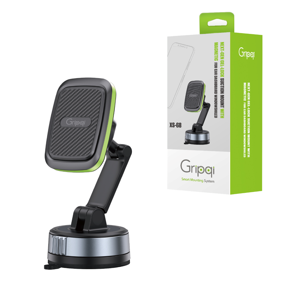 מעמד מגנטי וואקום לדשבורד Gripqi XS68