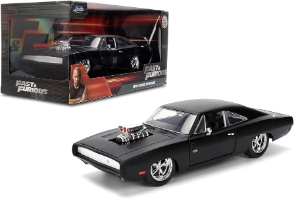ג'אדה מהיר ועצבני דודג' צ'ארג'ר שחור - JADA FAST FURIOUS DOM'S  Dodge  Charger R\T 1:32