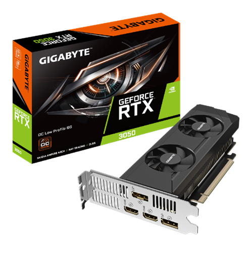 כרטיס מסך Gigabyte GeForce RTX 3050 6GB Low Profile