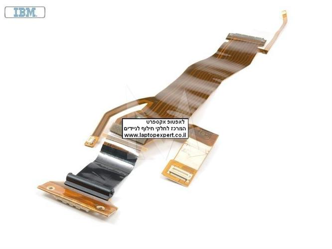כבל מסך למחשב נייד י.ב.מ Lenovo Thinkpad T60 / R60 15.0" LCD Flex Cable 91P6985