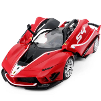 ראסטאר - רכב פרארי אדום עם שלט -  1:14 RASTAR Ferrari FXX-K Evo