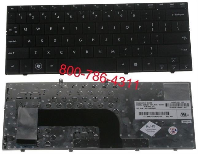החלפת מקלדת למחשב נייד HP Mini 700 701 702 1000 1100 Mini Netbook Laptop Keyboard 496688-001 / MP-08C13US-930