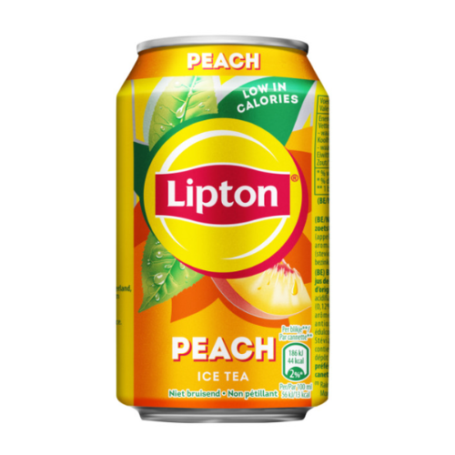 משקה ליפטון תה קר בטעם אפרסק 🧡🍑 330 מל