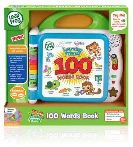 ספר לימוד חברים 100 מילים אנגלית/ערבית LeapFrog