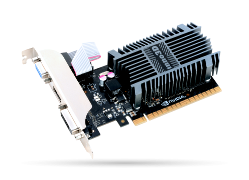 כרטיס מסך פרופיל נמוך - INNO3D GEFORCE GT 710 2GB SDDR3 LP
