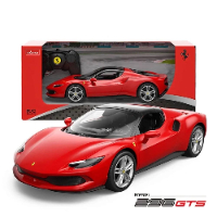 ראסטאר - מכונית שלט פרארי אדומה - RASTAR RC Ferrari 296 GTS 1:16